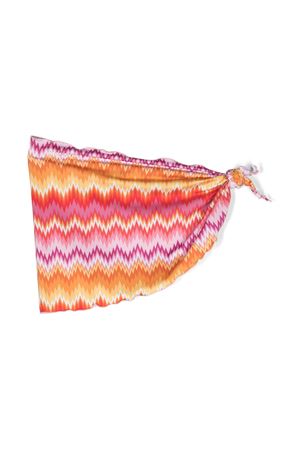 multicolor polyester sarong MISSONI KIDS | MUCA49Z1967999